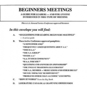 Guide To Leading Beginners Meeting