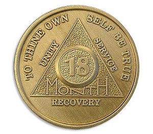 18 Month Chip - Bronze