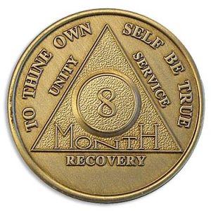 8 Month Chip - Bronze