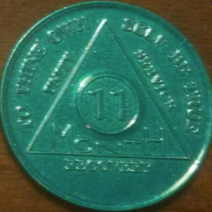 11 Month Chip - Aluminum