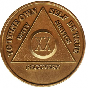 20 Year Chip - Bronze