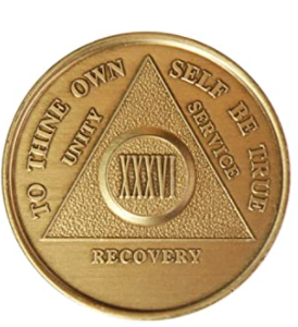 36 Year Chip - Bronze