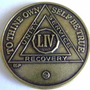 54 Year Chip - Bronze