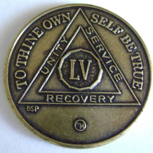 55 Year Chip - Bronze