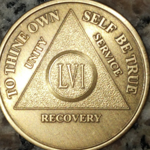 56 Year Chip - Bronze