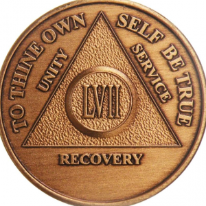 57 Year Chip - Bronze